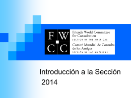 FWCC Section of the Americas