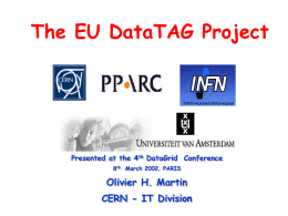 DataGrid conference (Paris)