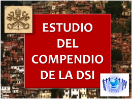 ESTUDIO DEL COMPENDIO DE LA DSI