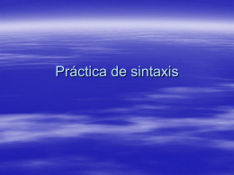 Practica de sintaxis