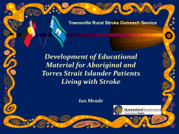 Indigenous Health Education Resource Spinal Cord Injury