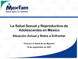 Family Planning in Mexico (1998)