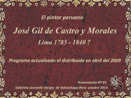 JOSE GIL DE CASTRO Y MORALES