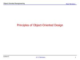 Principles of Object