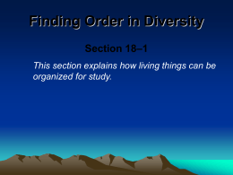 Finding Order in Diversity - Teachers.Henrico Webserver