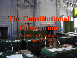 PPT: Constitutional Convention - Online