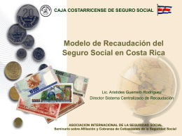 Diapositiva 1 - International Social Security Association