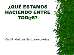 RED ANDALUZA DE ECOESCUELAS