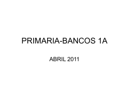 PRIMARIA-BANCOS 1A