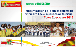 Diapositiva 1 - "INSTITUCION EDUCATIVA BOYACA PERERA