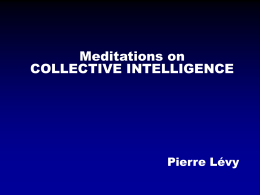 The Civilisation of Collective Intelligence - mikro