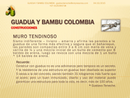 GUADUA Y BAMBU COLOMBIA