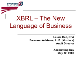 XBRL - Accounting Day
