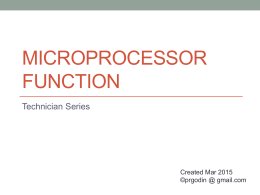 Microprocessor support circuits