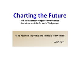 Charting the Future Minnesota State Colleges and …