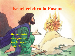Israel celebra la Pascua