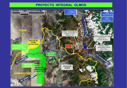 Diapositiva 1 - .:: Proyecto Especial Olmos Tinajones::.