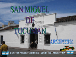 SAN MIGUEL DE TUCUMAN - ARGENTINA--