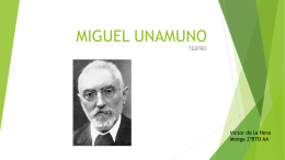 MIGUEL UNAMUNO