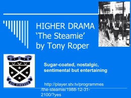 The Steamie’ by Tony Roper