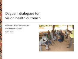 Ghana Dagbani dialogue project