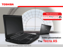 Tecra A5 - Toshiba