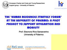 Lo Human Resource Strategy forum: proposte per l