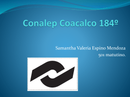 Conalep Coacalco 184&#186