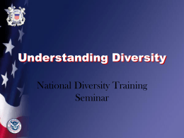 Understanding Diversity - US Coast Guard Auxiliary