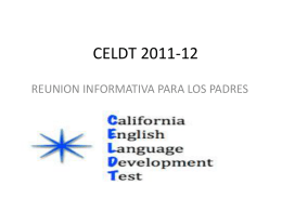 CELDT 2011-12 - Pacoima Charter School