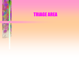 TRIAGE AREA - Knox County Tennessee