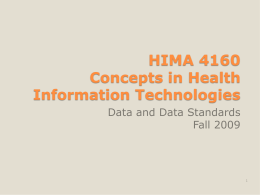 HIMA 5060 Health Informatics Health Informatics