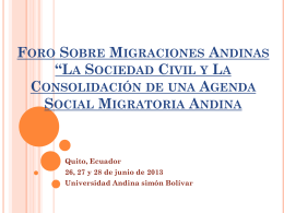 Diapositiva 1 - Observatorio de Migraciones