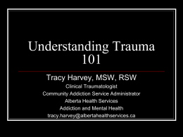 Trauma & Addiction: Creating Safety for Clients in Dual