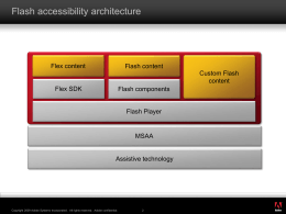 Flex accessibility