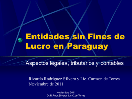 Diapositiva 1 - Rodriguez Silvero y Asociados