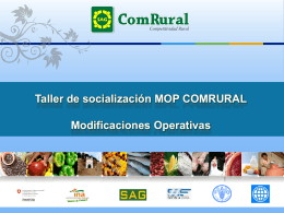 Proyecto Competitividad Rural