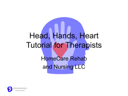 Head, Hands, Heart Tutorial for Therapists