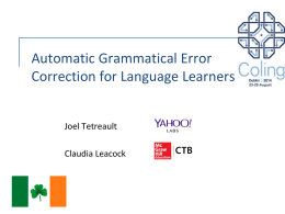 The Ins and Outs of Preposition Error Detection in ESL …