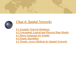 Spatial Networks - University of Minnesota