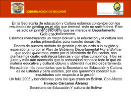 Diapositiva 1 - Secretaria de Educacion Departamental