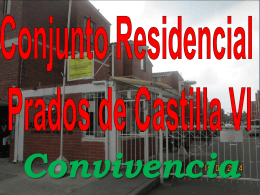 Session One: Overview - PRADOS DE CASTILLA IV BOGOTA
