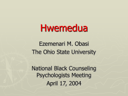 Hwemedua - Howard University