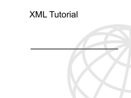 XML Tutorial - George Washington University