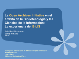 Title goes in here - Welcome to E-LIS repository - E