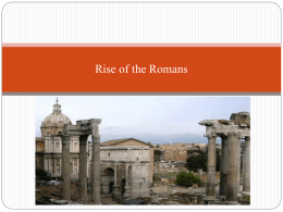 Rise of the Roman Republic