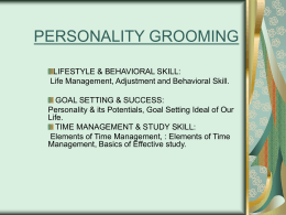 PERSONALITY GROOMING - Amazon Web Services