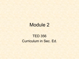 Module 2 - Misericordia University