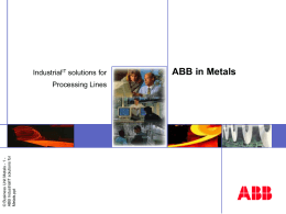 Structure - ABB Group - Automation and Power …