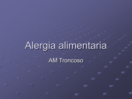 Alergia alimentaria - Universidad de Murcia